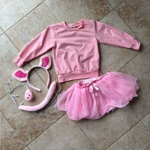 Pink Piglet Costume Set for Kids